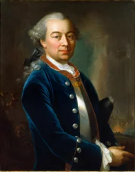 男性の肖像（フランソワ・ロドルフ・ド・ワイス？）