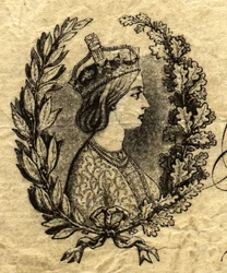 ヴィクトリア女王 1840 -1901 （プリント）