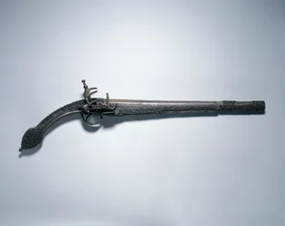 「ラットテール」ミクレットロックピストル、バルカン半島、1700年代後半〜1800年代初頭
