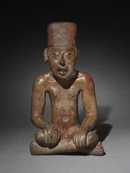 着席フィギュア、オアハカ、300 BC-700 AD