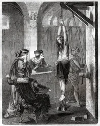 Sorciere au Moyen.中世の魔女。