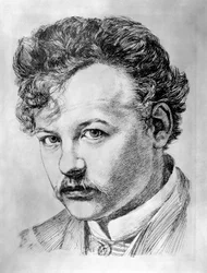 スイス Art Karl Stauffer