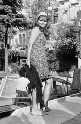 ヴェネツィア・リド国際映画祭での女優クラウディア・カルディナーレ - 1965年