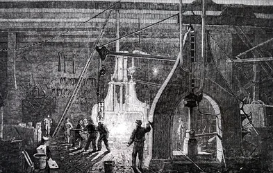 Robert Stephenson and Companyの製造フロア。