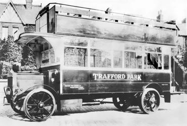 イギリス : トラフォード・パーク・バス（The Trafford Park Bus.エックルズ, c1910