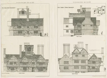 ウェストブロムウィッチ-「オークス」：フォトリソグラフ、1876年8月
