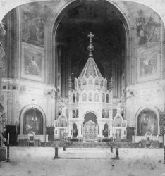 祭壇、救世主ハリストス大聖堂、モスクワ、ロシア、1898