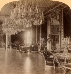 オスカー2世の豪華な邸宅にある、1902年スウェーデンのストックホルム王宮。