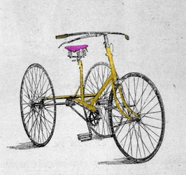 進化した三輪車モデル。