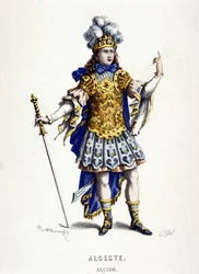 ジャン・バティスト・リュリ（ジョヴァンニ・バッティスタ・ルッリ）（1632-1687）が1674年に発表したオペラ「アルセステ（またはアルセステの凱旋）」のアルキド。