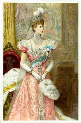 アレクサンドラ王女、1900年頃