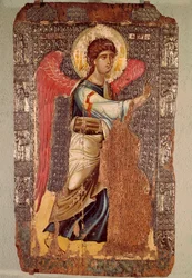 受胎告知の天使（13～14世紀のイコン