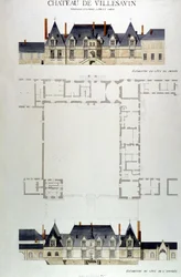 ヴィルサヴァン城の建築（トゥ・アン・ソーロン、ロワール・エ・シェール） (41)