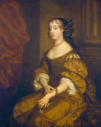 クリーヴランド公爵夫人バーバラ・ヴィリエス 1661-1665年頃 油彩・カンヴァス