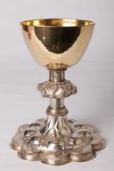 聖杯。銀細工。1490