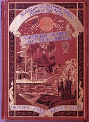 ジュール・ヴェルヌのドイツ語版書籍の表紙