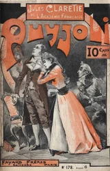 ジュール・クラレティ（1840-1913）の小説「Puyjoli」（1890年）の表紙。