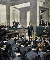 ドレフュス事件：作家エミール・ゾラの裁判におけるジョルジュ・ピカール中佐（1854-1914）の証言（J