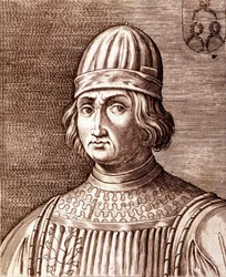 Erasmo da Narni, dit il Gattamelata Condottiere イタリア人（Narni, v. 1370 in Padua