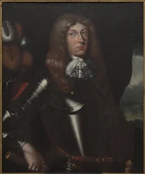 Ferdinand Kettler, duc de la Courlande Semigalie - Courland and Semigallia公爵Ferdinand Kettler (1655-1730)の肖像、匿名 。キャンバスに油彩。サイズ : 90x75 cm。ストックホルム国立博物館