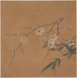 梅と竹の花