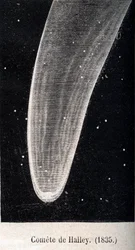 ハレー彗星 1835年 - 1867年頃の刻印