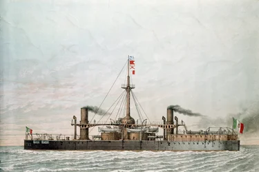 イタリアの戦艦カイオ・デュイリオ（プリント