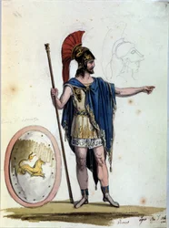 ジェイソンのキャラクター。ルイジ・ケルビーニ（1760-1842）のオペラ『メデ』のために、1822年から1823年にかけてスカラ座（イタリア・ミラノ）で上演された。