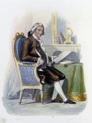 Jean Baptiste Louis Gresset (1709-1777) in Ed. Mennechet, "Le Plutarque francais.
