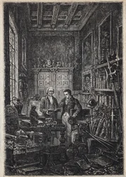 Jonathan Oldenbuck - (The Saint of the Saints of the Antiquary) - 19世紀に書かれた小説「The Antiquary」の挿絵。