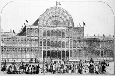 1851年ロンドン国際博覧会（ハイドパークのクリスタルパレス