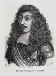 ブルボン家のルイ2世、コンデ（Bourbon-Conde）の王子、ル・グラン・コンデ（1621-1686）として知られる。