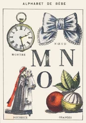 MNO：時計、結び目、看護師、オレンジ