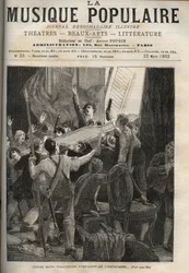 マリー・アントワネットのチェンバロ Histoire de 1834 「30人の元気な手が楽器をつかむ...」右の王妃の調律師の恐ろしい目の下で。