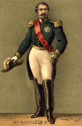 ナポレオン3世（1808-1873）、フランスの皇帝。