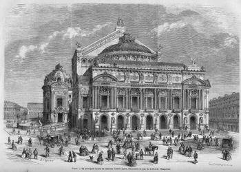 1867年、オペラ・ガルニエ。