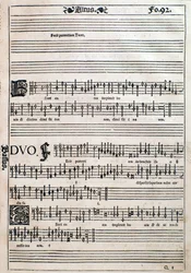 Liber octo missarum（1541年）のページ。
