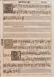 Liber octo missarum（1541年）のページ。