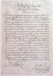 ジロラモ・フレスコバルディ（1583-1643）の「トクラテのページ」（イタリアの作曲家）1637年。ボローニャ、市民博物館