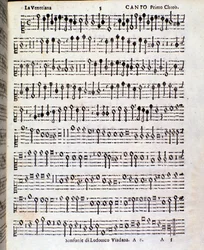 Ludovico ViadanaのSinfonie musicaliの楽譜のページです。