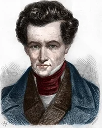 Portrait Armand Carrel (1800-1836) フランスのジャーナリスト。