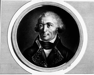 北部、サンブルとムーズ、ラインとモーゼルの各軍の総司令官であったシャルル・ピケグル（1761-1804）の全身像。「フランス革命の歴史的図版全集（全3巻）」に収録されている。1804.