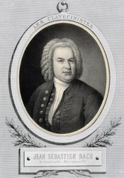 ジャン・セバスチャン・バッハによるメダイユの肖像（Johann Sebastian Bach