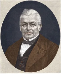 アドルフ・ティエール（1797-1877）の肖像 - カラープリント
