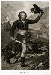 アレクサンドル・ダヴィ・デュマ（1762-1806）の肖像 アレクサンドル・デュマの父 父