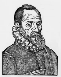 フランスの外科医、アンブロワーズ・パレ（1509-1590）の肖像