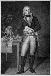 フランスの牧童であったアンドレ・マセナ（1756-1817）の肖像。