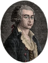 アントワーヌ・ジョゼフ・ゴルサスの肖像 （1752-1793）フランスのジャーナリスト、政治家 - Antoine-Joseph Gorsas