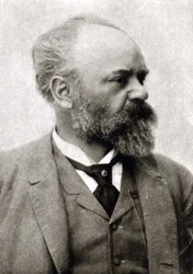 チェコの作曲家、アントン・ドヴォルザーク（1841〜1904）の肖像。