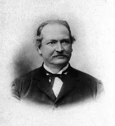 アントニオ・パシノッティの肖像 イタリアの物理学者（1841-1912）。